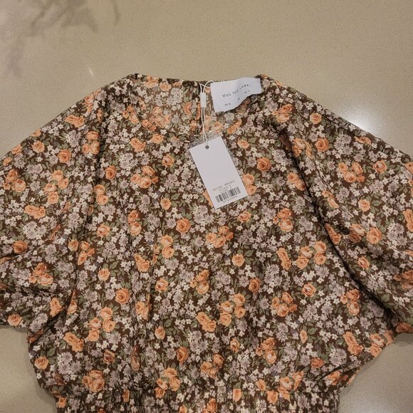 Petal and Pup - Selene Top - Brown - Picture 2 of 3